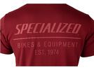 Specialized Men's T-Shirt, crimson | Bild 7