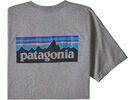 Patagonia Men's P-6 Logo Responsibili-Tee, gravel heather | Bild 1