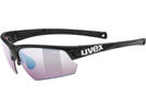 uvex sportstyle 224 cv, black mat/Lens: colorvision outdoor blue mirror | Bild 1