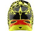 TroyLee Designs D3 Fiberlite Helmet Factory, flo yellow | Bild 3