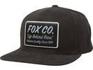 Fox Resin Snapback Hat, black | Bild 1
