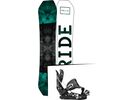 Set: Ride Helix 2017 + Flow NX2 Hybrid 2017, black - Snowboardset | Bild 1