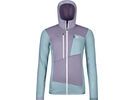 Ortovox Merino Fleece Grid Hoody W, glacier grey | Bild 1