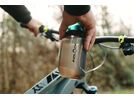 Fidlock Twist Bottle 550 Compact Antibacterial + Bike Base, transparent black/light green | Bild 6