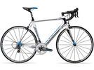 Cannondale Synapse Hi-Mod 3 Ultegra Compact, magnesium white w/ jet black and ultra blue accents gloss | Bild 1
