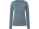super.natural Bergglück LS Damen, stormy weather/feather grey | Bild 1