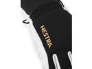 Hestra Army Leather Gore-Tex Short 5 Finger, black/offwhite | Bild 3