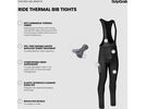GripGrab RIDE Thermal Bib Tights, black | Bild 10