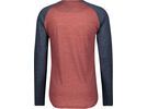 Scott Trail Flow Merino L/SL Men's Shirt, rust red/midnight blue | Bild 2