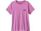 Patagonia Women's Cap Cool Daily Graphic Shirt 73 Skyline, brisk purple x-dye | Bild 1