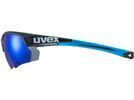 uvex sportstyle 224, black mat blue/Lens: mirror blue | Bild 2