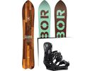 Set: Arbor Cosa Nostra 2017 + Burton Genesis X 2017, black marble - Snowboardset | Bild 1