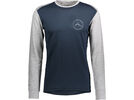Scott Defined Merino L/SL Men's Shirt, dark blue/light grey melange | Bild 1
