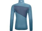 Ortovox Merino Fleece Grid Jacket W, light blue | Bild 2