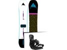 Set: Burton Free Thinker Wide 2019 + Burton Genesis EST matty black | Bild 1