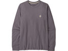 Patagonia Men's Long-Sleeved Midweight Hut Tripper Skyline T-Shirt, may grey | Bild 1