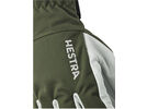 Hestra Army Leather Heli Ski 5 Finger, olive | Bild 3