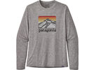 Patagonia Men's Long-Sleeved Capilene Cool Daily Graphic Shirt Line Logo Ridge, feather grey | Bild 1