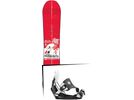 Set: Nitro Glory Stomper 2015 + Flow Five Hybrid 2016, stormtrooper - Snowboardset | Bild 1