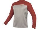 Endura MT500 Burner Trikot (Langarm), ziegelrote | Bild 1