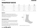 GripGrap Windproof Spring-Autumn Socks, black | Bild 7