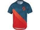 Scott Trail 50 S/SL Junior Shirt, eclipse blue/fiery red | Bild 1