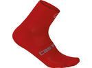 Castelli Quattro 6 Sock, red | Bild 1