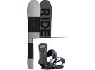 Set: Ride Timeless 2017 + Ride Capo 2015, matte olive - Snowboardset | Bild 1