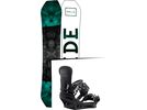 Set: Ride Helix 2017 + Burton Malavita 2017, black - Snowboardset | Bild 1