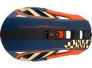 ONeal Blade Polyacrylite Helmet Zyphr, blue/orange | Bild 6