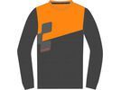 Cube Longsleeve Icon, grey´n´orange | Bild 1