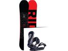 Set: Ride Machete 2017 + Ride Revolt 2017, black - Snowboardset | Bild 1
