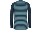 Odlo Active Warm Eco Kids Stripes Base Layer, blue wing teal/reef waters | Bild 2