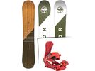Set: Arbor Coda Rocker 2017 + Nitro Team 2017, inferno - Snowboardset | Bild 1