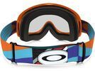 Oakley O-Frame MX Heritage Racer Goggle, neon orange/Lens: clear | Bild 3