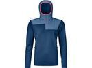 Ortovox Merino Fleece Plus Anorak W, petrol blue | Bild 1