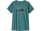 Patagonia Women's Capilene Cool Daily Graphic Shirt '73 Skyline, wetland blue x-dye | Bild 1