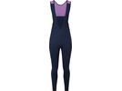 Le Col Womens Sport Cargo Bib Tights, navy/orchid | Bild 1