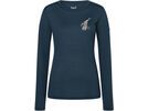super.natural Lil Ski Bunny LS Damen, blueberry/various/mountain trail gl | Bild 1