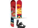 Set: Burton Custom Flying V 2016 + Flow Fuse Hybrid (1513148S) | Bild 1