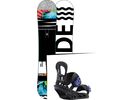 Set: Ride Rapture 2017 + Burton Scribe 2017, black/lavender - Snowboardset | Bild 1