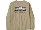 Patagonia Men's Long-Sleeved Fitz Roy Foothills T-Shirt, weathered stone | Bild 2