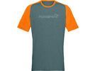 Norrona fjørå equaliser lightweight T-Shirt M's, north atlantic/orange popsicle | Bild 1