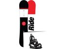 Set: Ride Agenda Wide 2017 + K2 Cinch CTC 2017, black - Snowboardset | Bild 1