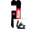 Set: Ride Agenda 2017 + Flow Five 2016, black - Snowboardset | Bild 1