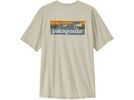 Patagonia Men's Cap Cool Daily Shirt - Boardshort Logo, dyno white | Bild 1