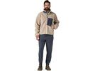 Patagonia Men's Classic Retro-X Fleece Jacket, natural w/smolder blue | Bild 4
