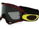 Oakley O Frame MX, distress tagline red/yellow/Lens: dark grey | Bild 1