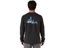 Patagonia Men's Long-Sleeved Berm Logo Responsibili-Tee, black | Bild 4
