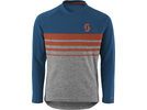 Scott Trail DRI 40 L/SL Junior Shirt, eclipse blue/medium grey heather | Bild 1